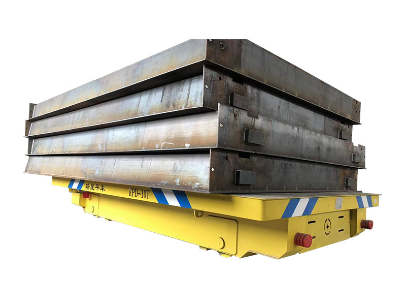 低壓路軌導電電動平車